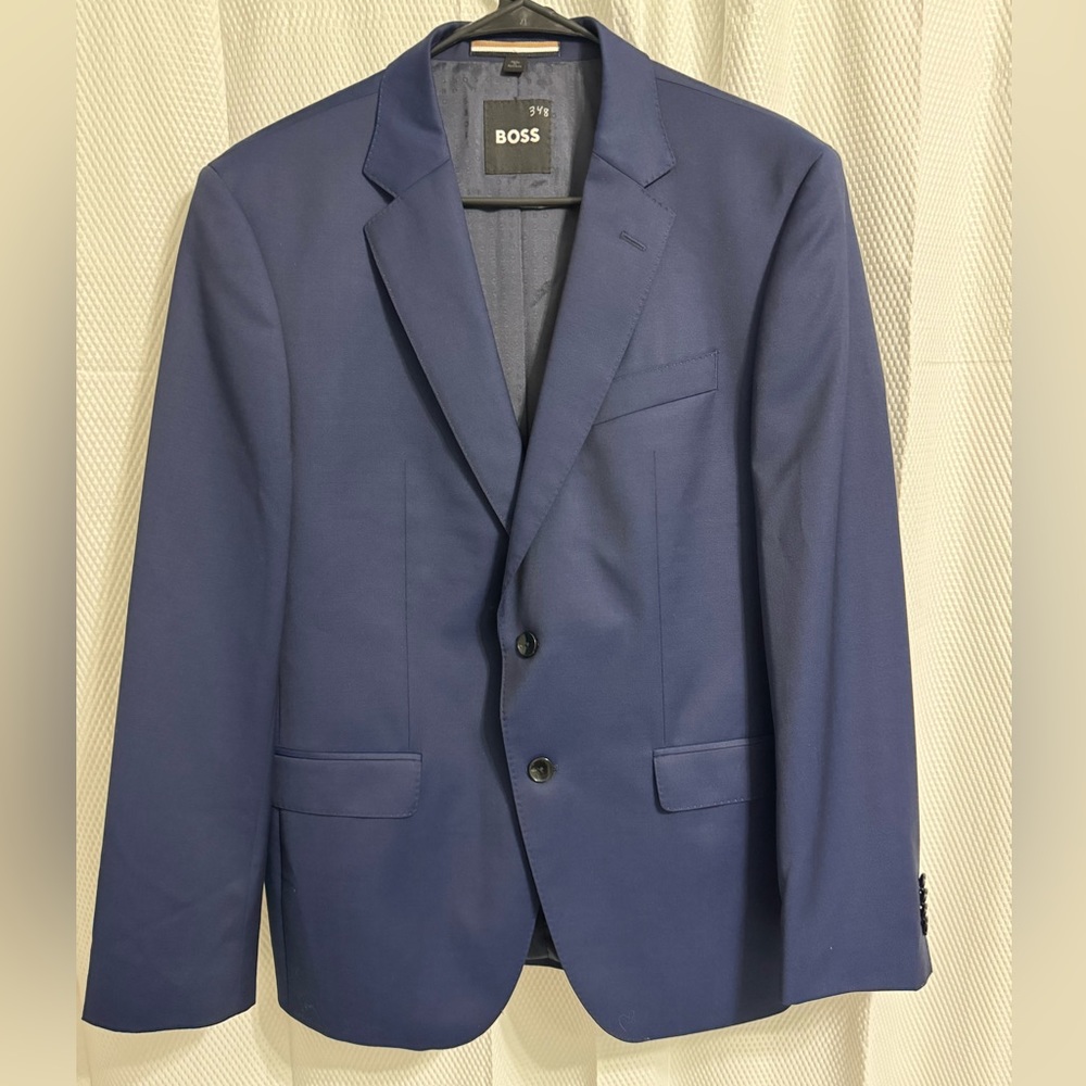 BOSS Trabaldo Togna 1840 Slim-Fit‎ Virgin Wool Suit - Picture 2 of 15
